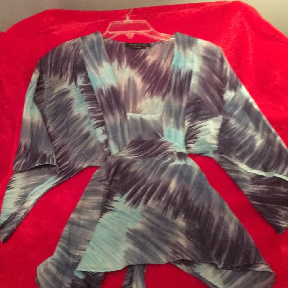 BCBG boho chic top